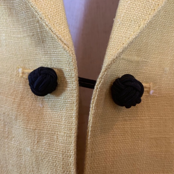 SMYTHE Mildred Linen Blazer, Size 10 - Picture 4 of 12